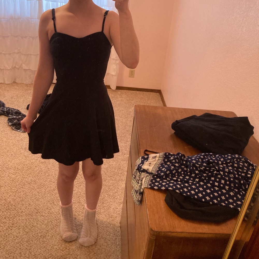 Strappy Little Black Cocktail Dress from Aeropostale
